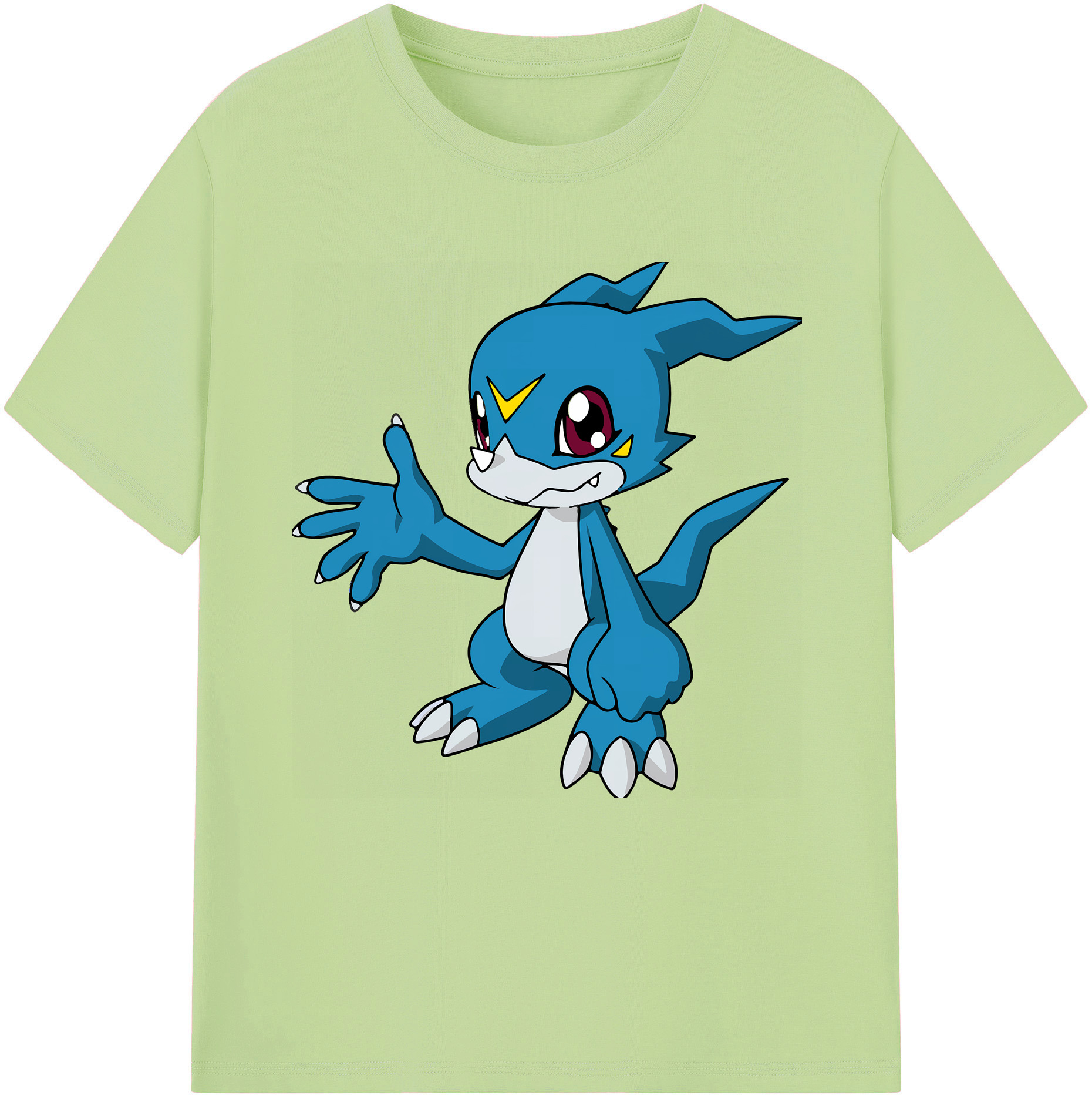 （画像用） Digimon デジタルモンスター/デジモン 綿100％半袖Tシャツ（フロントプリント）